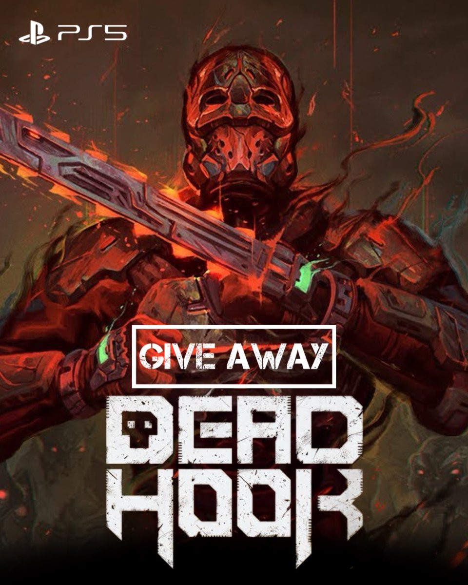 PSVR 2 - DEADHOOK Giveaway 

I have 6 codes sent from the fine people <a href="/JoyWayVR/">Joy Way — VR Games Devs</a> 

3 for Americas 
3 for EU

How to enter ? 

👍🏽 Like this post
♻️ Retweet it

6 people will be picked at random

Winners will be chosen tomorrow 

Good luck ! 

- PS5 | PS5Themes | Playstation