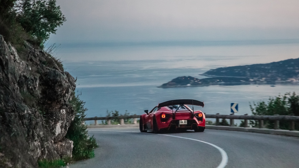 Thinking back to summer evenings, making the Zenvo TSR-S dance along the coastal roads of southern France. We can’t wait for longer days and even longer drives with friends and customers.⁠ ⁠ #RoadTrip #Hypercar #Europe #Drive #V8 #CarbonFiber