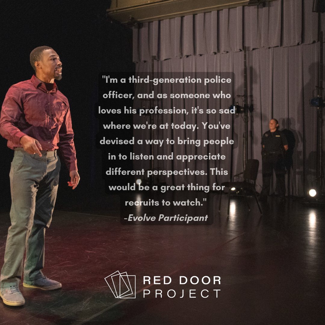 reddoorproject's tweet photo. This is just one of the comments shared with us recently after participating in The Evolve Experience. The conversations being started make us hopeful! https://t.co/27laTeIsU5
#Saturday #shoutout #perspectives #TheRedDoorProject #EvolveExperience #DisagreeBetter #ListenFirst https://t.co/qhP0PNRsXR