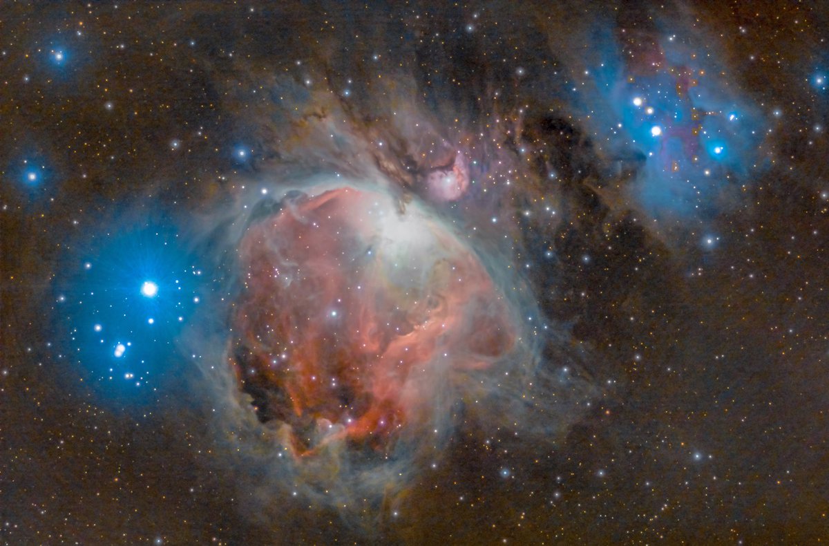 Borizuer's tweet photo. #Messier42 #Orion_Nebula #NGC1976 #Orion #acoupleofnightsago #astrophotography https://t.co/o7JG5dXfpr