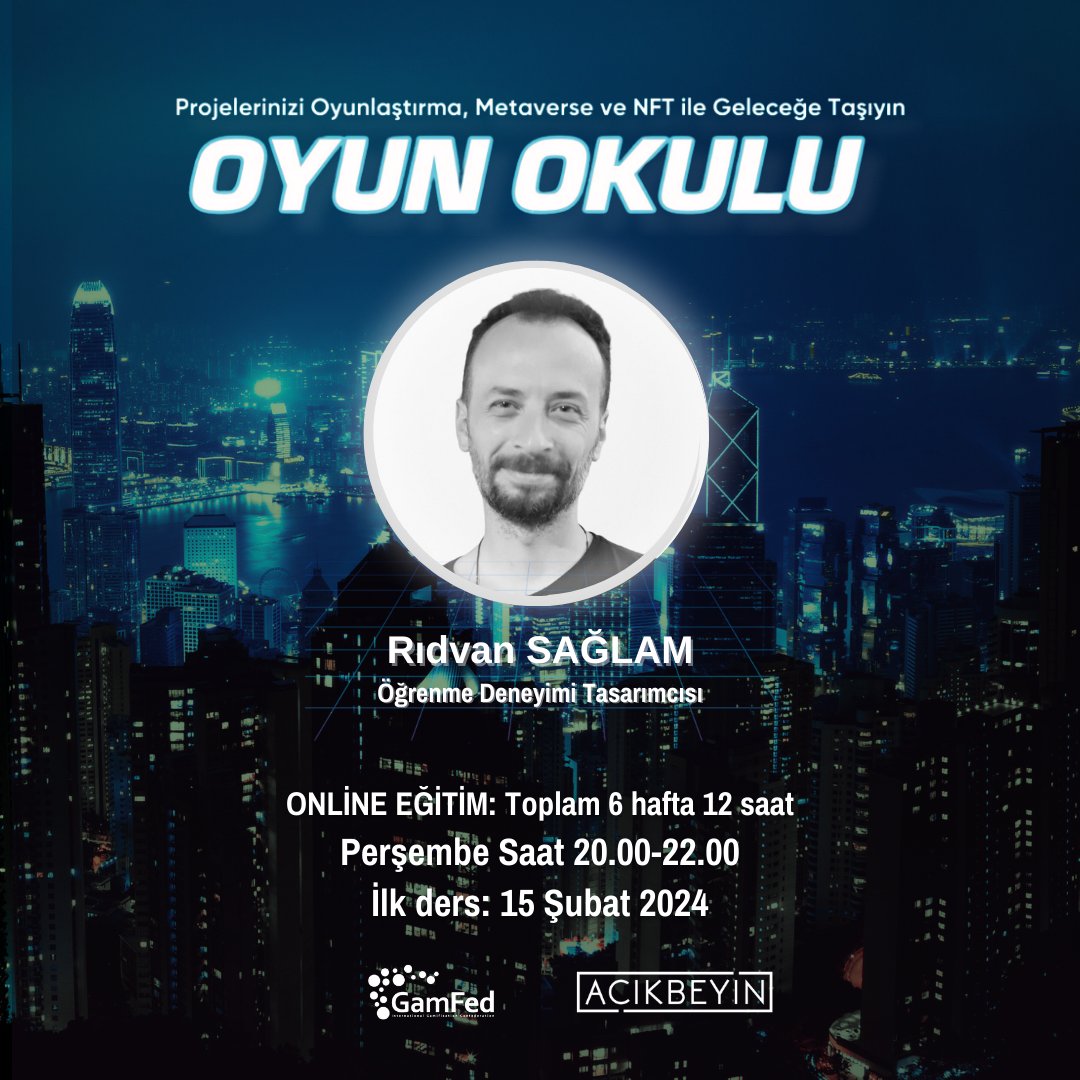 GamFed Türkiye tweet media