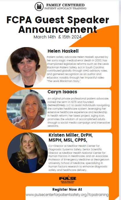 icorina's tweet photo. Register before Feb 12th for the early bird rate - 2 full days of interactive patient safety and advocacy training!  https://t.co/LjONQJEKDG #advocate #advocates #patientcare #nursing #student #career #patientsafety  @helenHaskell @CarynIsaacs https://t.co/k3MX0SyhLM