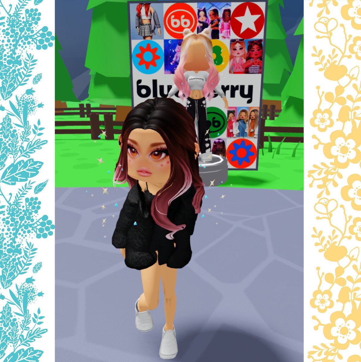 MoMo_Blueberry's tweet photo. I'm participating in @WearBlueberry's #wearblueberry x AOC Event!

What do you think of my cute outfit? 💕

#roblox #robuxgiveaway https://t.co/TbAEHE5LyC