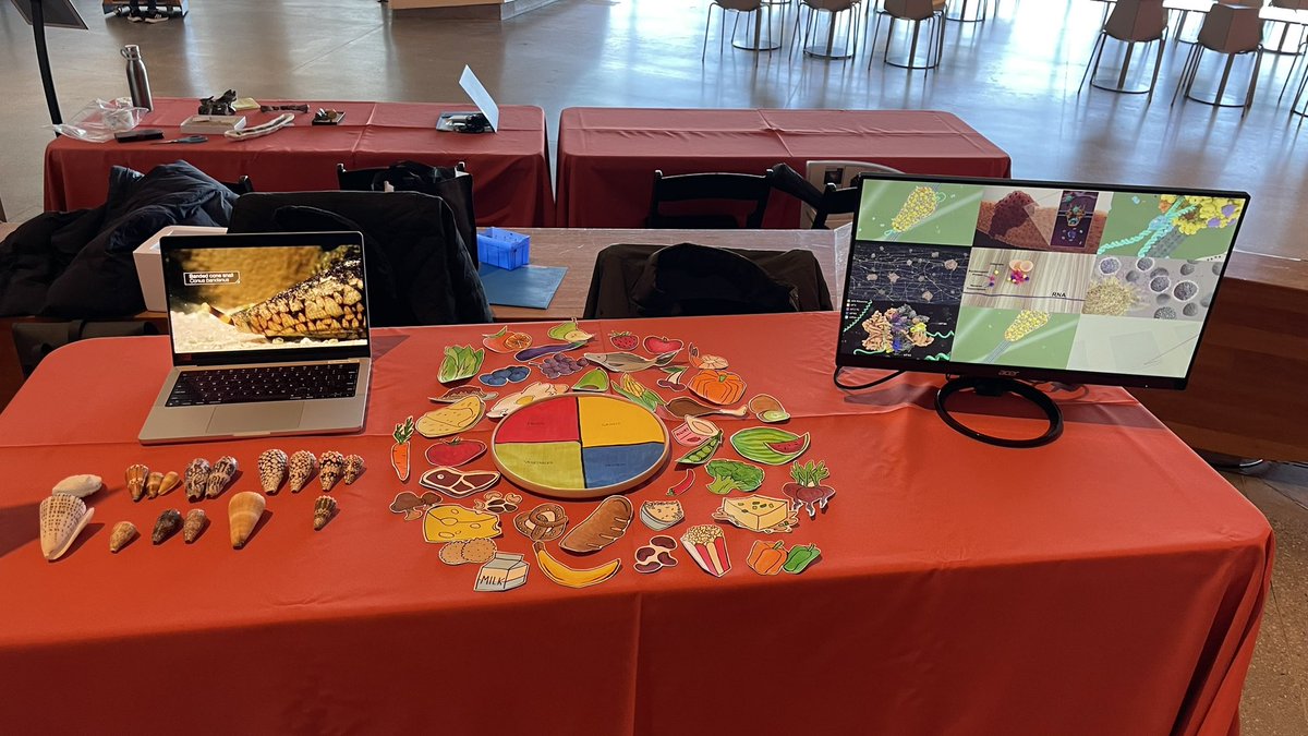 Menusha Arumugam (@amenusha) on Twitter photo Representing <a href="/UofUBiochem/">U of Utah Dept of Biochemistry</a> at the <a href="/NHMU/">NHMU</a> Women in Nature + Science event with <a href="/torrez_rach/">Rachel Torrez</a> and <a href="/yeung_hyw/">Ho Yan Yeung</a>. Come learn about molecular animations, cone snails and diets! 🐚🐠🧬🎬 🍝🥦 Representing <a href="/UofUBiochem/">U of Utah Dept of Biochemistry</a> at the <a href="/NHMU/">NHMU</a> Women in Nature + Science event with <a href="/torrez_rach/">Rachel Torrez</a> and <a href="/yeung_hyw/">Ho Yan Yeung</a>. Come learn about molecular animations, cone snails and diets! 🐚🐠🧬🎬 🍝🥦
