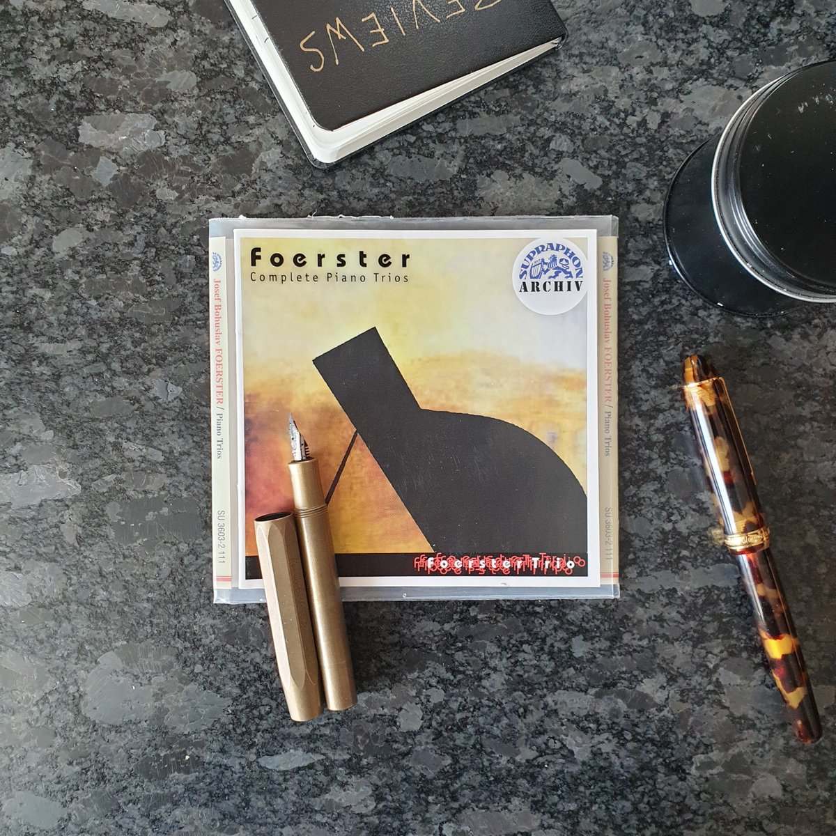 ClassicalCritic's tweet photo. #morninglistening to the great JosefBohuslavFoerster PianoTrios to prep for tonight's premiere of (!) AntonFoerster's opera, TheNightingaleOfGorenjska @opergraz, because it's the closest I had, in my #ClassicalCDcollection
Amazon: https://t.co/l7l1n011qm https://t.co/H1m2oh5jMc