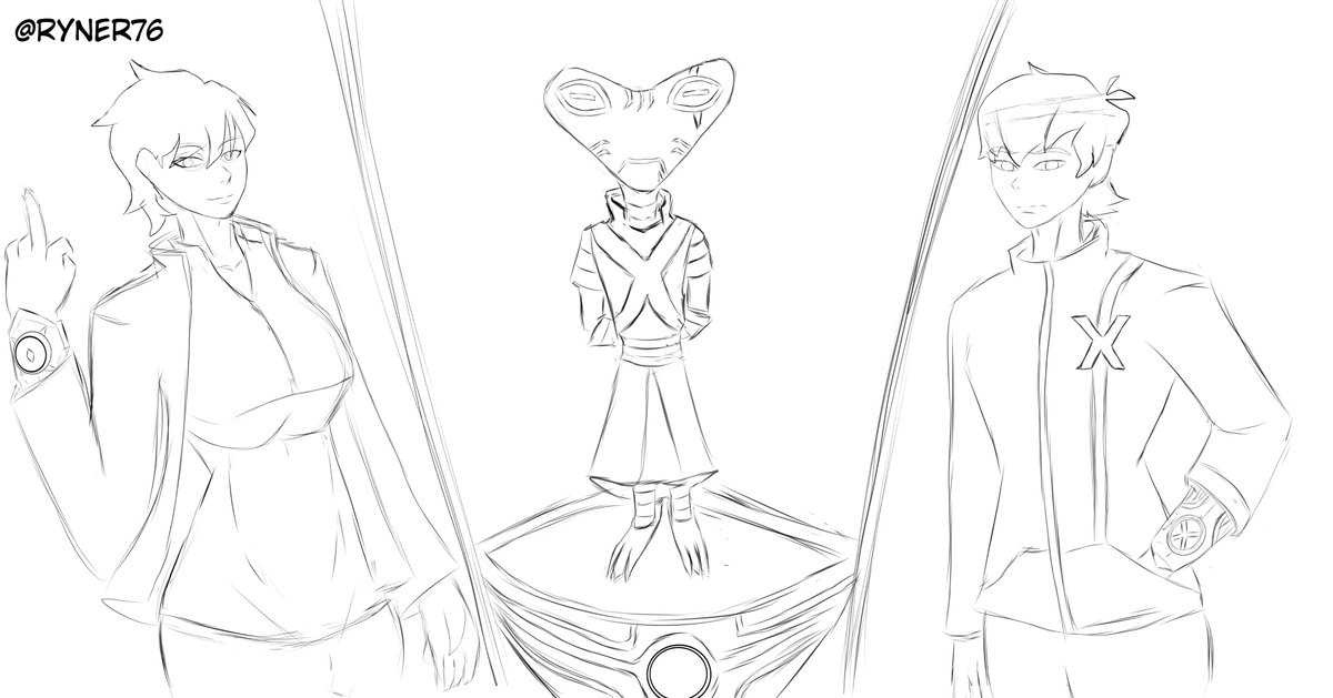 Ryner76's tweet photo. #Ominitrix #Ben10 #Ben10Art #ben10fanart #Art #fanart #Adventrix #Chaquetrix #bentennyson #ben #tennyson #Albedo #Azmuth #SanValentrix #Evoltrix
Resubido por si capta mas audiencias mmmm https://t.co/zLFLR3MJkr