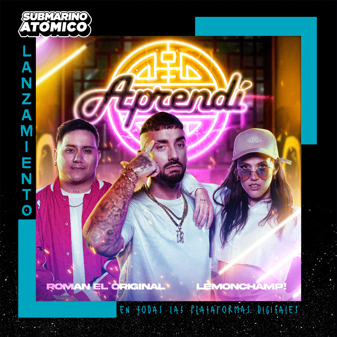 🔥LemonChamp &amp; Roman El Original
🎧Aprendí

🔗open.spotify.com/intl-es/track/…

Ya disponible en nuestra playlist #NovedadesSubmarinas  spoti.fi/48VdbcB