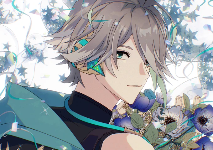 お誕生日おめでとう!!!たくさんの幸せが訪れますように…!#アルハイゼン生誕祭2024 #Alhaitham #GenshinImpact 