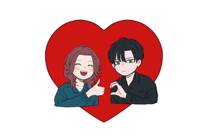 「heart hands duo white background」 illustration images(Latest)