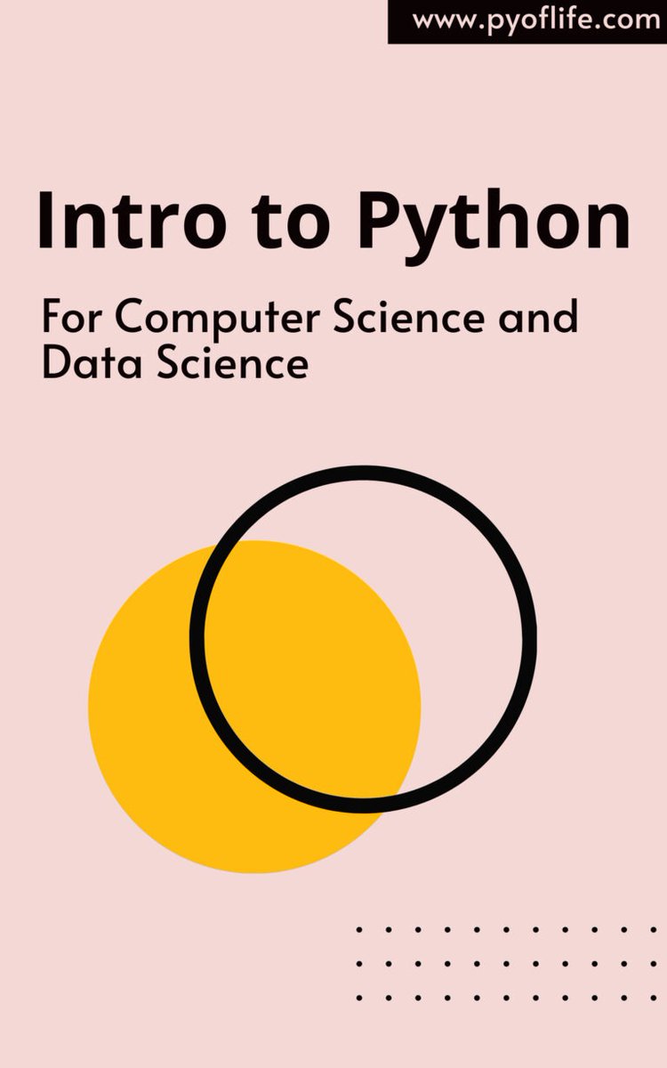 Parajulisaroj16's tweet image. Python is a powerhouse in both computer science and data science domains, offering a versatile and intuitive platform for developing robust software solutions. 🔗Free pdf: pyoflife.com/intro-to-pytho…
#DataScience #python #programming #database #datasets #statistics #codinglife