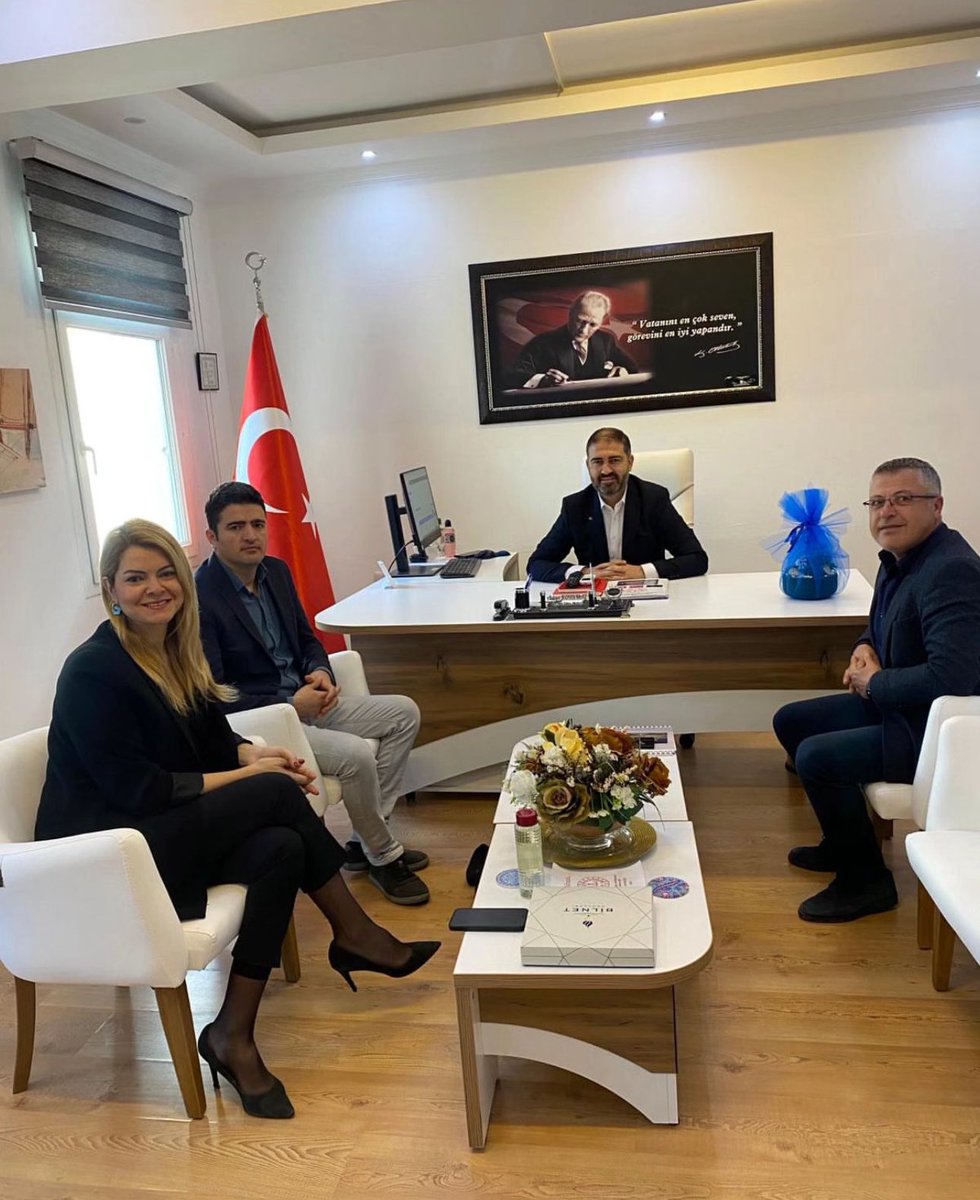 Kurumumuz adına yapacağımız ulusal ve uluslararası proje başvurularımız hakkında bilgi vermek adına İlçe Milli Eğitim Müdürümüz Sayın Aslan Korkmaz’ı ziyaret ettik. Desteklerinden dolayı teşekkür ederiz.  

<a href="/bodrumMEM/">Bodrum İlçe MEM</a> 
<a href="/aslankorkmazmeb/">Aslan Korkmaz</a>