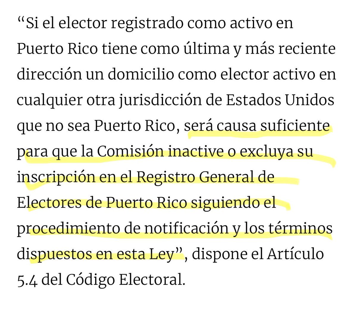 jmortizpr's tweet photo. Está es una de las razones por las que hemos estado exigiendo garantías mayores en el proceso electoral. El voto de electores que no residen aquí es ilegal y le corresponde a la CEE actuar con responsabilidad.  

¡La CEE tiene que cumplir con su deber! https://t.co/VLPc62z6qp