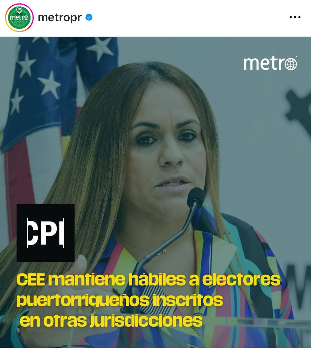 jmortizpr's tweet photo. Está es una de las razones por las que hemos estado exigiendo garantías mayores en el proceso electoral. El voto de electores que no residen aquí es ilegal y le corresponde a la CEE actuar con responsabilidad.  

¡La CEE tiene que cumplir con su deber! https://t.co/VLPc62z6qp