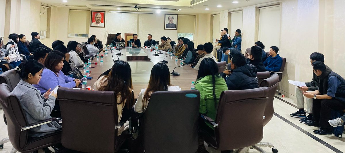 The  Naga Students’ Union Delhi conducted the 1st House of Representatives (HOR) meeting for the year 2024. The house had a productive discussion for the upcoming sports week which will be held from 13th March till 16th March 2024.<a href="/ZanngasungZimik/">Zanngasung Zimik</a> <a href="/YaoreiH/">Yaorei Horam</a> <a href="/C_01001010/">Jepi Chisho</a> @RikhoChakr