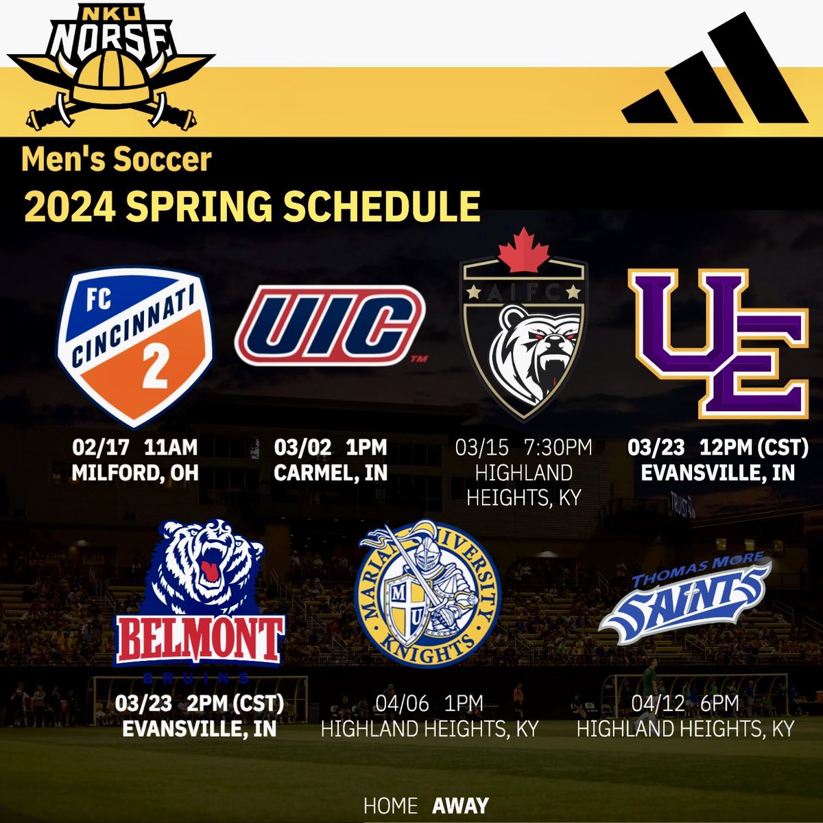 NKU Men’s Soccer⚽️ tweet media