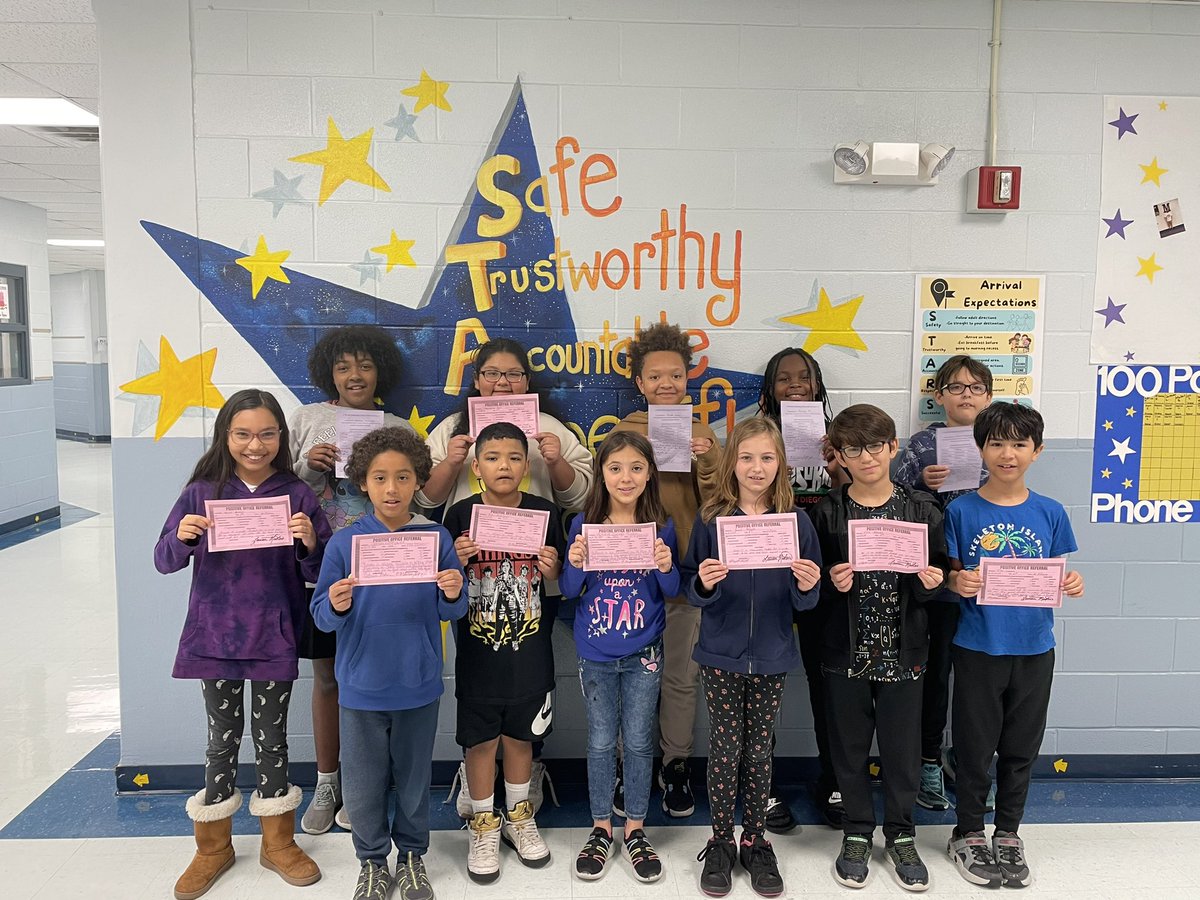 NISDMichael's tweet photo. We started our 100 Positive Phone call Challenge for the month of February and we are off to a good start. These star students were nominated by their classroom teachers. #sharethepositive #studentgrowth https://t.co/CZW1cmZjz8