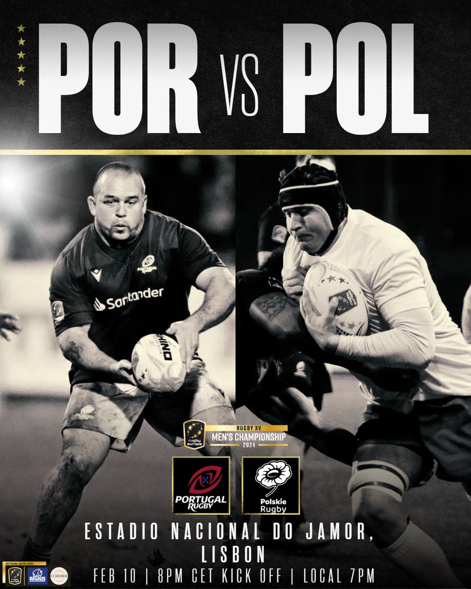 rugby_europe's tweet photo. 🇵🇹 v 🇵🇱 | What you up to tonight...Round 2? 😉

We've got @PortugalRugby against @pzrugby live on https://t.co/lQ3qnMUZ6M from 7:50pm CET. #REC24 #PORvPOL 

📺Watch ➡️ https://t.co/RQWULoUQsA https://t.co/hBZ9bxtyWJ