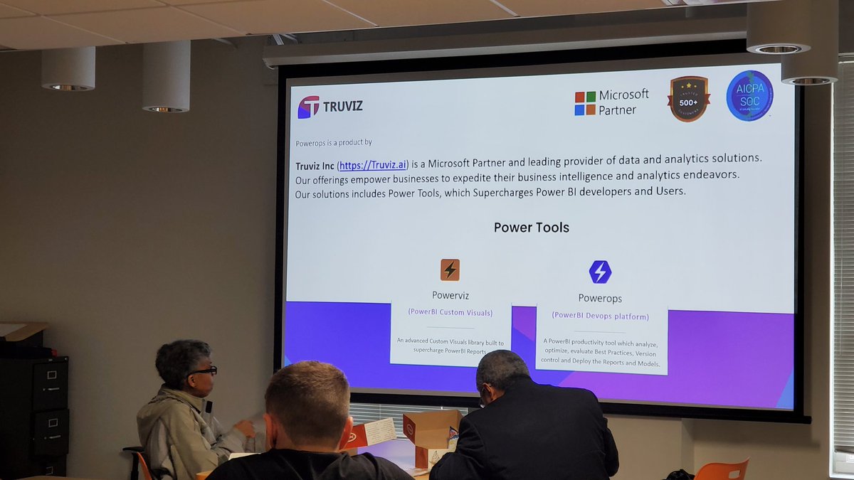 Watching PowerOps in action at #SQLSaturdayATL The desktop and SaaS tool bring alot of DataOps principles to Power BI powerops.app