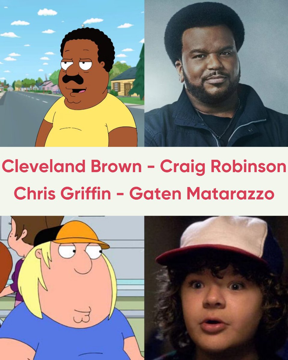 Stage32's tweet image. Bringing these wild, animated characters to life would be a tough task! Here's what we think! Who would you cast in these roles?

#familyguy #kevinjames #billhader #casting #interactive