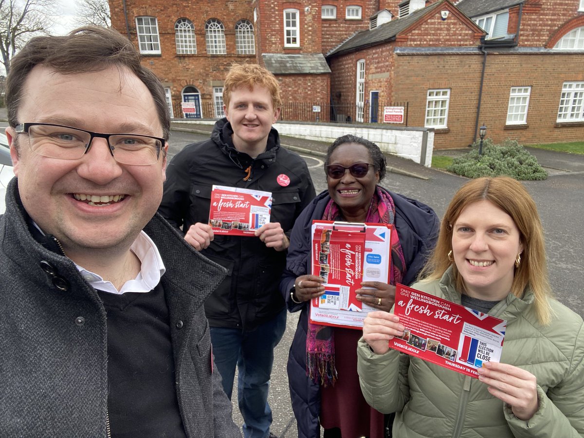 Great @ng_labour day out to #Wellingborough today! @MariannaMasters now officially part of the Nottingham team!