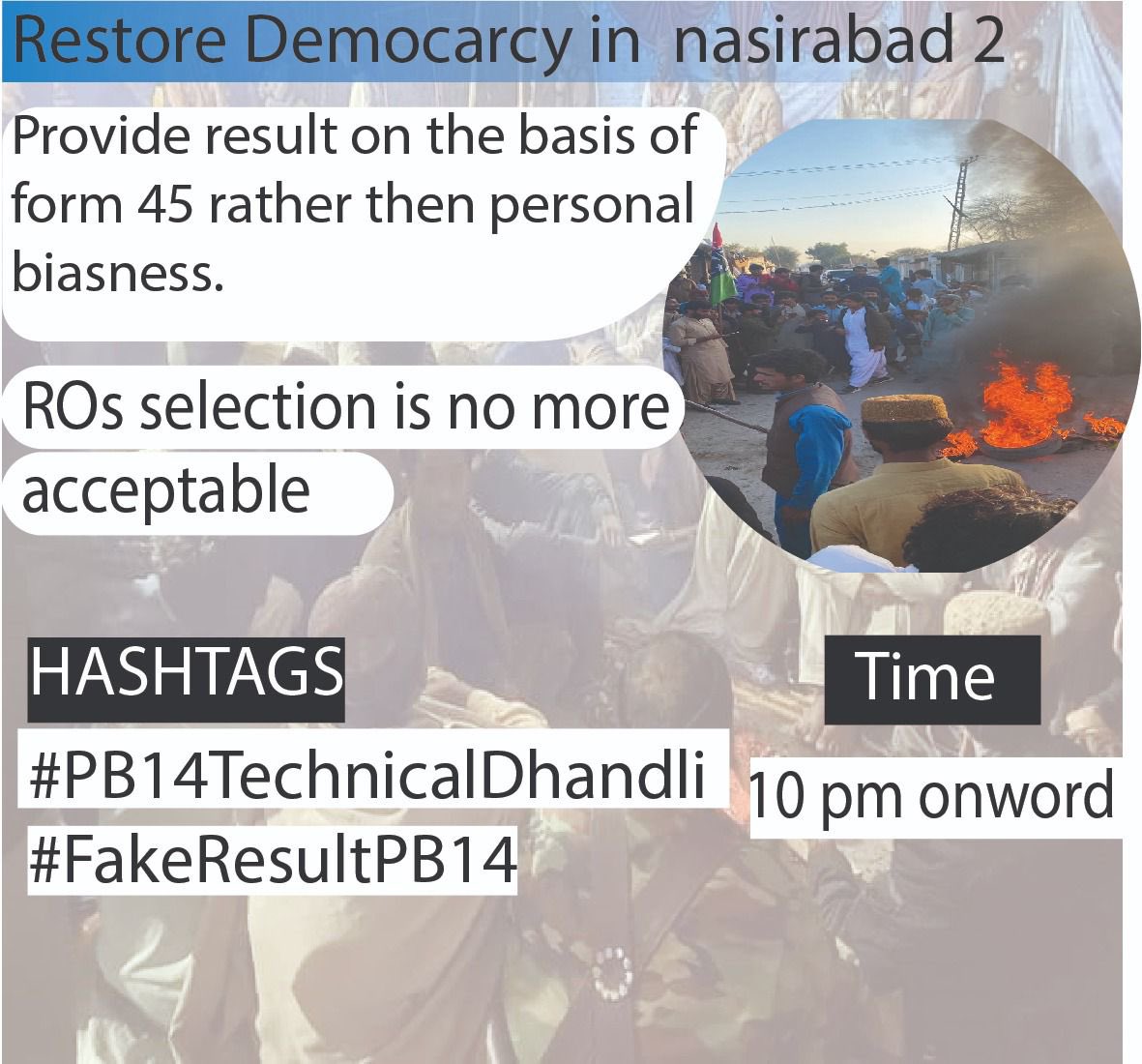 hayyeeumrani's tweet photo. گورمنٹ بلوچستان سے اپیل ہے کہ ہمارا مسئلہ فوری حل کیا جائے،
ورنہ پٹ فیڈر کینال میں پانی بہہ رہا ہے اسکے بدلے خون بہے گا اسکا زمہ دار آر او پی بی 14 ہوگا۔
لبیک کہتے ہیں
انصاف دو انصاف دو پی بی 14 کو انصاف دو۔
#PB14TechnicalDhandli
#FakeResultPB14 https://t.co/4whiZnLRns