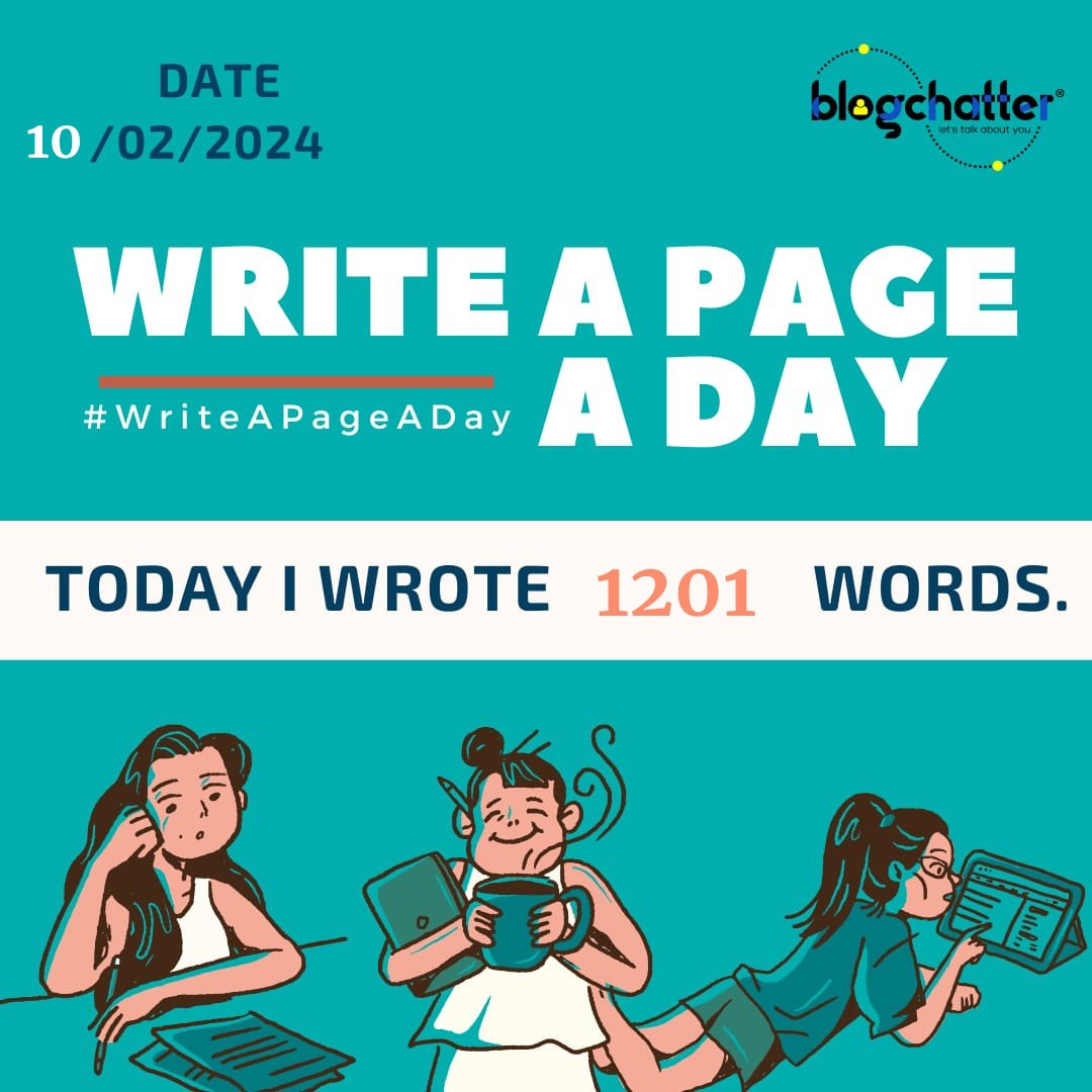 Drafted another blog post today. Happy with the word count. 😊

@blogchatter #WriteAPageADay  #writingcommunity #blogging #bloggersoftwitter #dailywriting