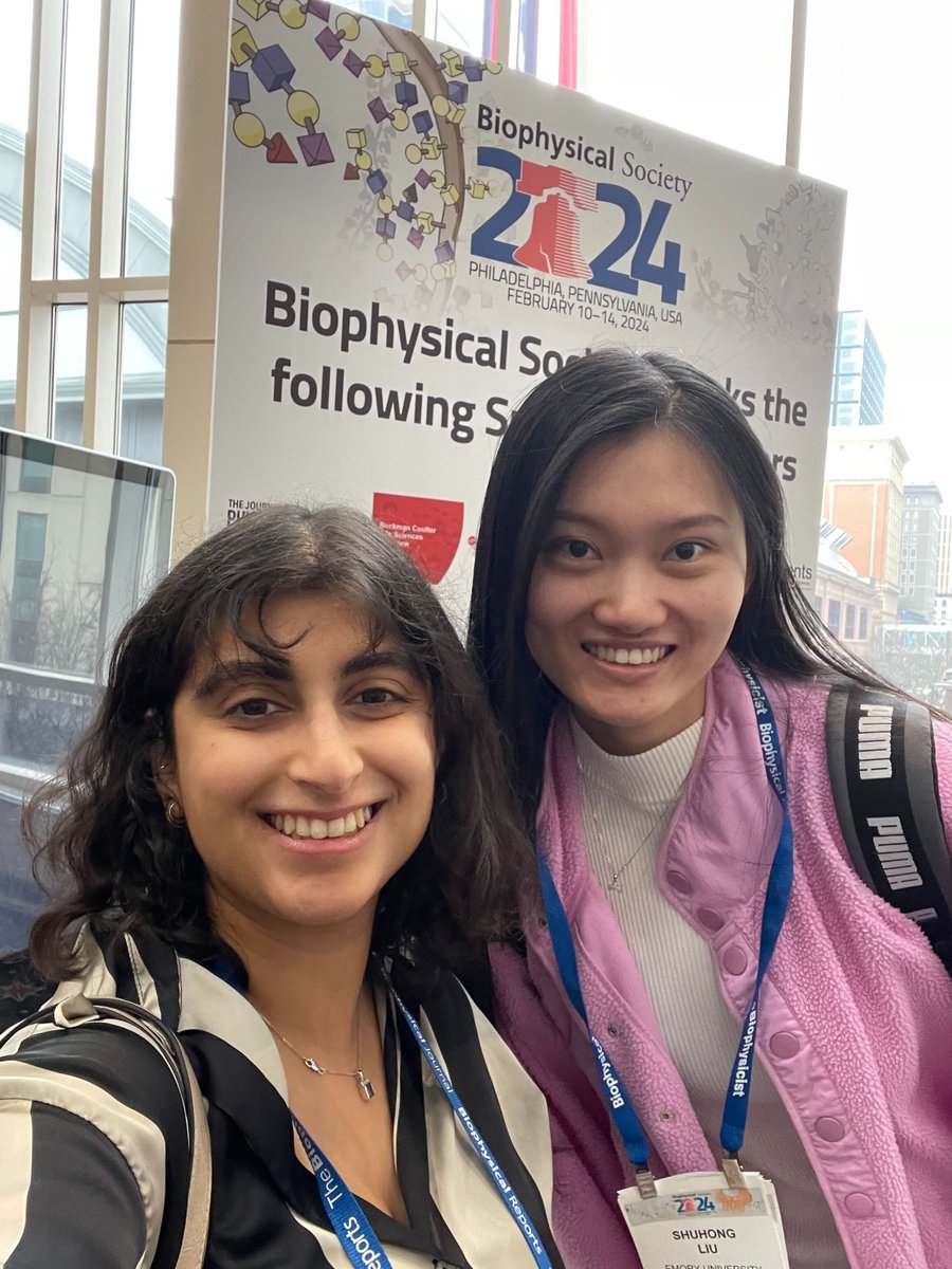 The Salaita Lab has arrived at BPS 2024! 💪🧬
@_SarahAbd <a href="/shuhongliu98/">Shuhong Liu</a>
