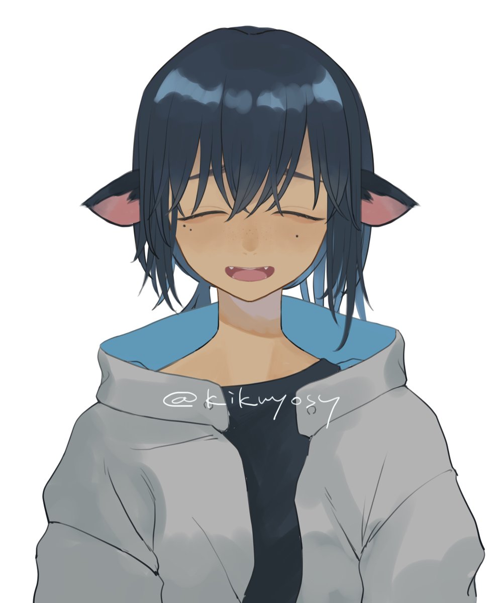 「へにゃ…」|きくよし：kikuyosyのイラスト