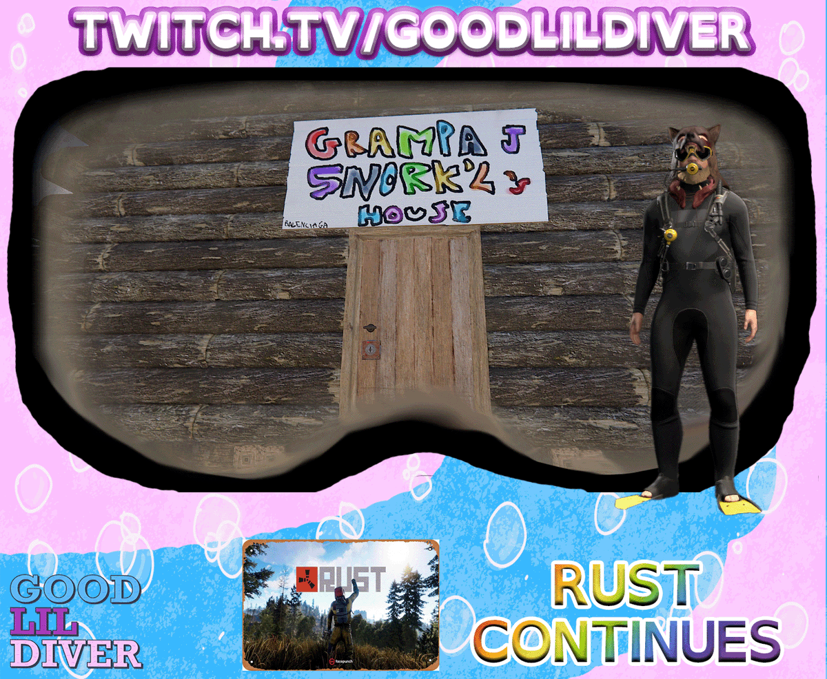 GoodLilDiver's tweet photo. grampa snork'l has a house, aka the gay agenda headquarters
๐ LIVE NOW ๐
(https://t.co/uMPmiqJ0Li)
#rust #rustroleplay #twitch #stream #diverrust #goodlildiver https://t.co/cmkp0TbmyD