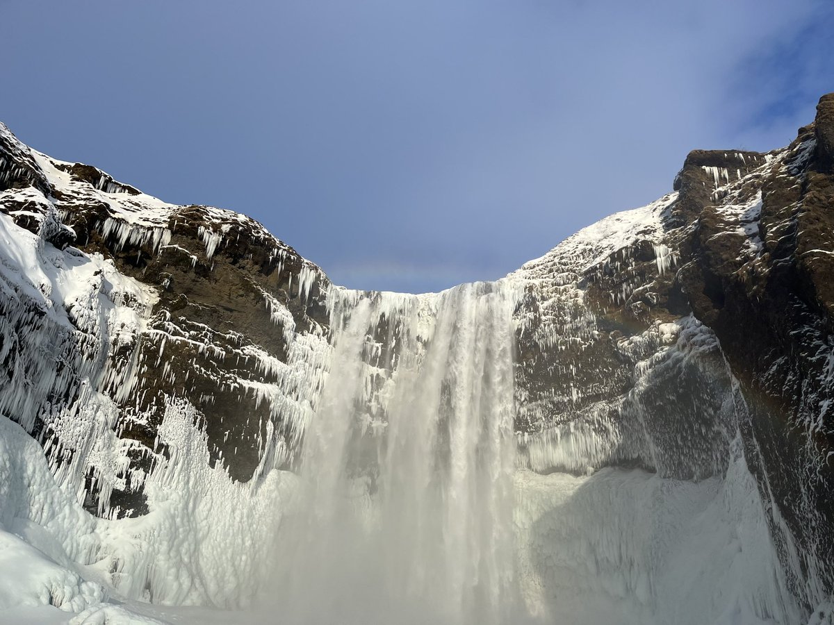 More brilliant geography in Iceland today! Learning about waterfalls in some truly epic surroundings! <a href="/official_DHS/">Dalkeith High School</a>