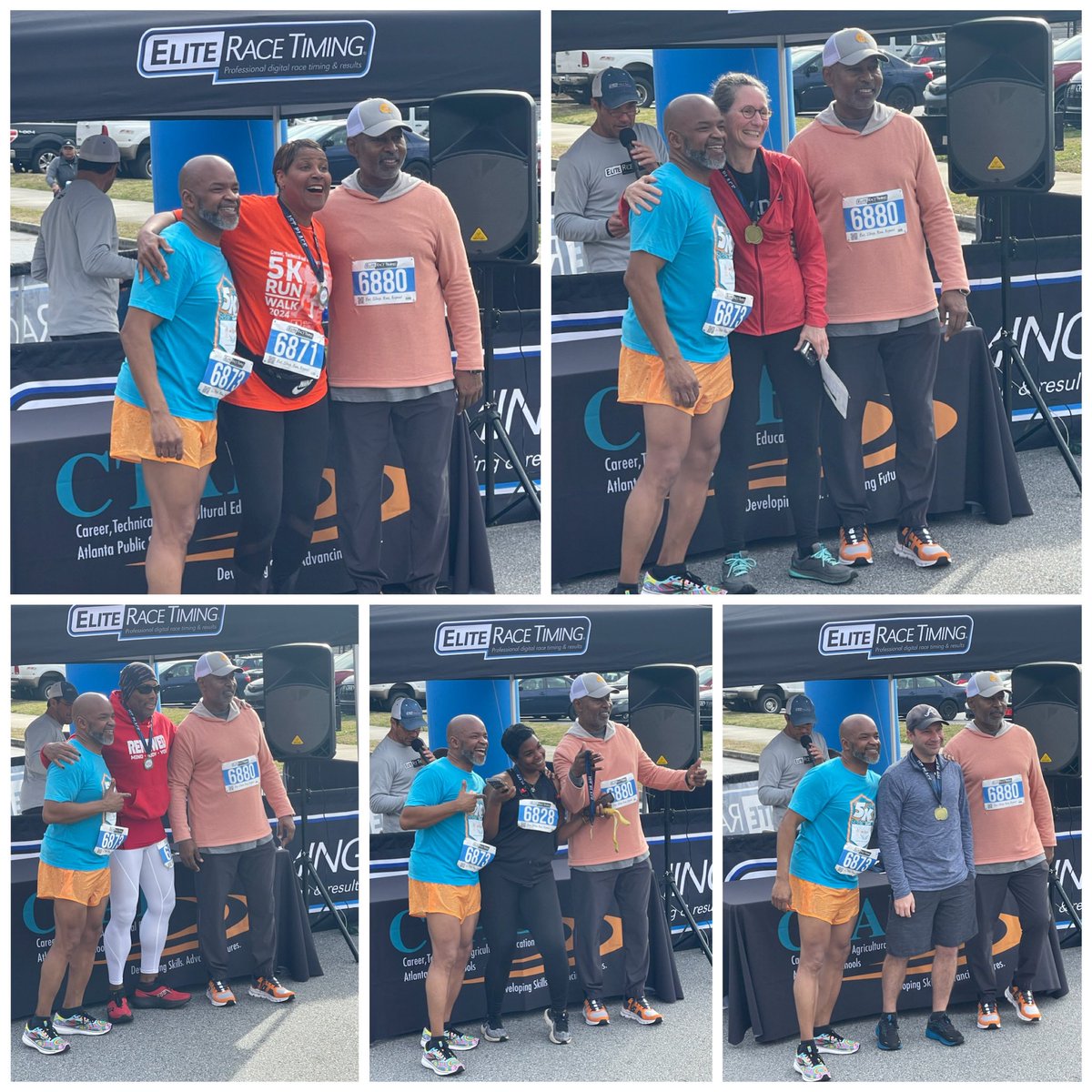 Started my Saturday morning supporting @ctae_in_aps in their first 5K race🏃🏾‍♂️🏃🏾‍♂️🏃🏾‍♂️! Thanks @TheoSmithJrEdD for pushing me back to 🏃🏾‍♂️🏃🏾‍♂️🏃🏾‍♂️#GoodjobTheo @APS_HPE @Myssjj @DioneDSimon @APSHAES @apsupdate