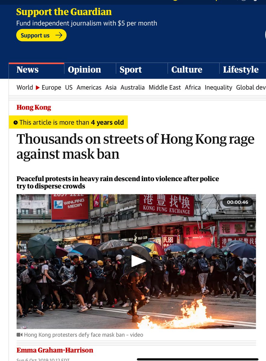 Eivor_Koy's tweet photo. The double standards displayed by western media outlets in their coverage of China are hilarious to see😑 https://t.co/5F4ezZXTYr