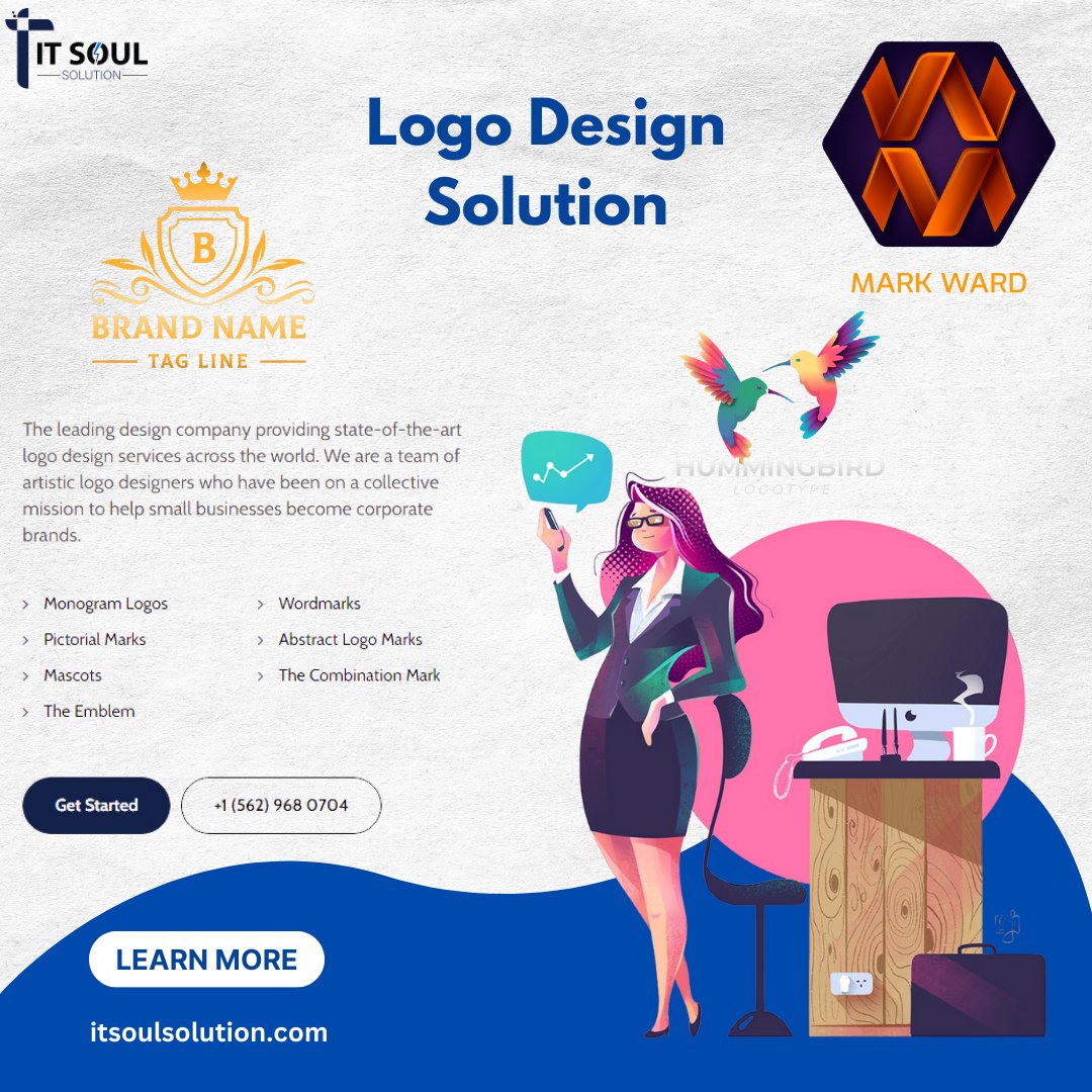 itsoulsolution's tweet photo. Your brand's identity speaks volumes before a word is even spoken. Let's craft a logo that captures the essence of your vision.
Reach out for free consultation (562) 968-0704
#logodesigner #brandidentity #graphicdesigner #CreativeLogoDesign #logoinspirations #designinspiration https://t.co/jlcI3Cxdrt