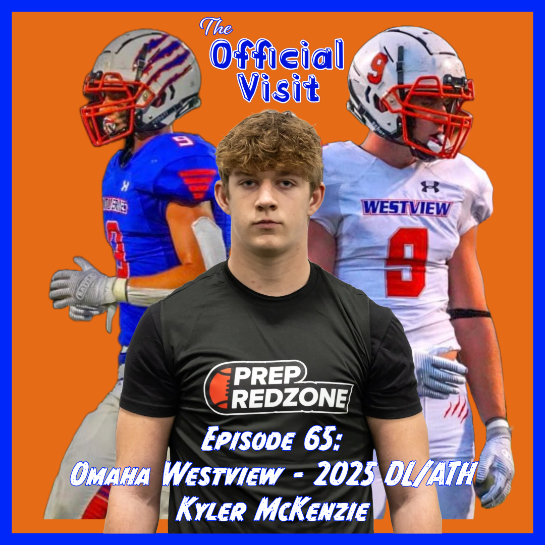 🚨New Episode🚨

Big-time BALLER for episode 65 as Omaha Westview's DL/TE/ATH Kyler McKenzie joins us on The Official Visit!

Kyler talks:
- Westview Football
- Team growth from year 1 to year 2
- Strong team bonds
- First offer from <a href="/WayneStFootball/">Wayne State Football</a> 
- SB prediction!
- and
