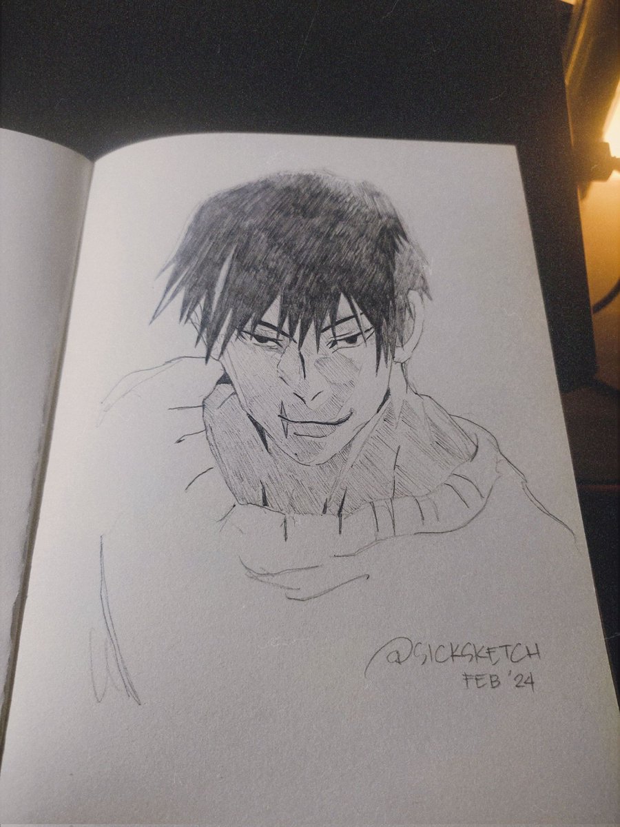 sicksketch_'s tweet photo. Toji https://t.co/FjqXhv8iSo