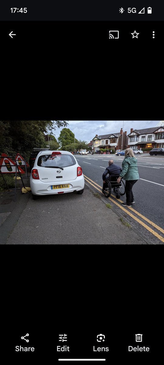 chet152's tweet photo. @riprap1 @LiamCalvert @Initial_UK It's not hard is it, just walk around it https://t.co/rkjJmw1fQv