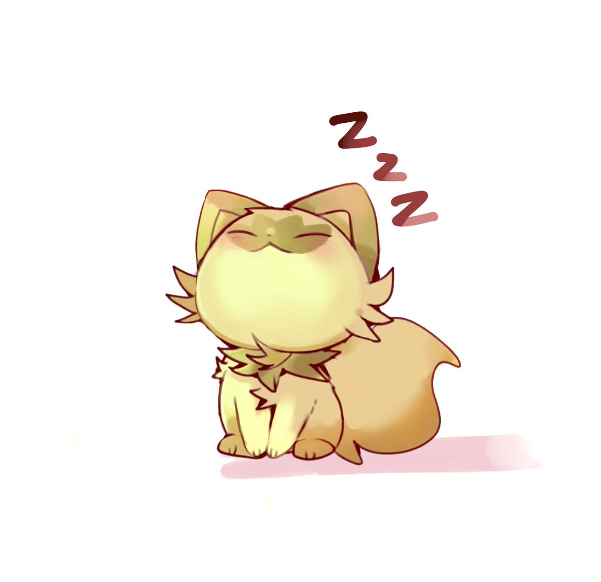 no humans pokemon (creature) zzz solo closed eyes sleeping white background  illustration images