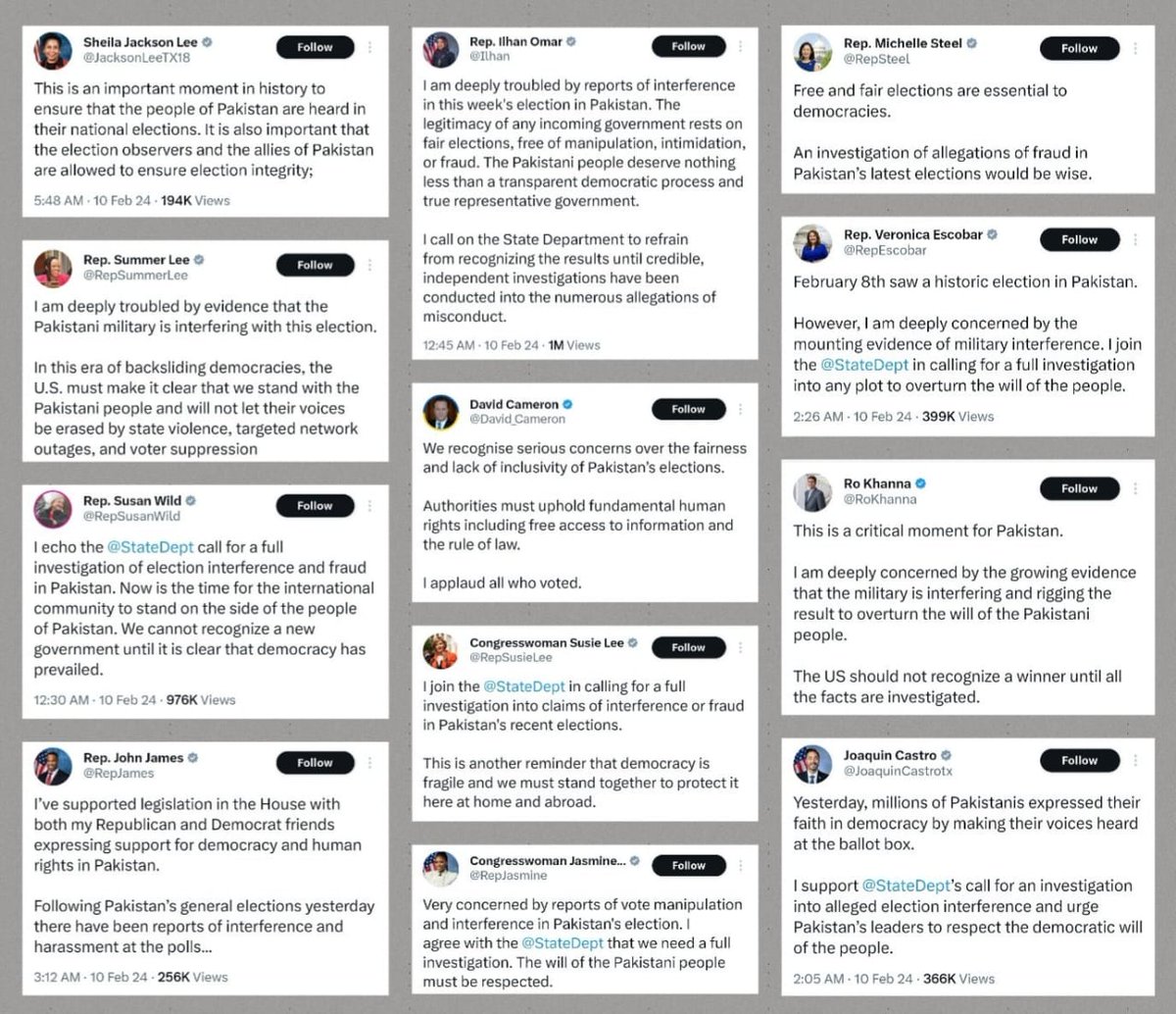 پاکستان کی عوام کے مینڈیٹ پر جو ڈاکا مارا گیا اُس پر انٹرنیشنل میڈیا پر ردعمل۔