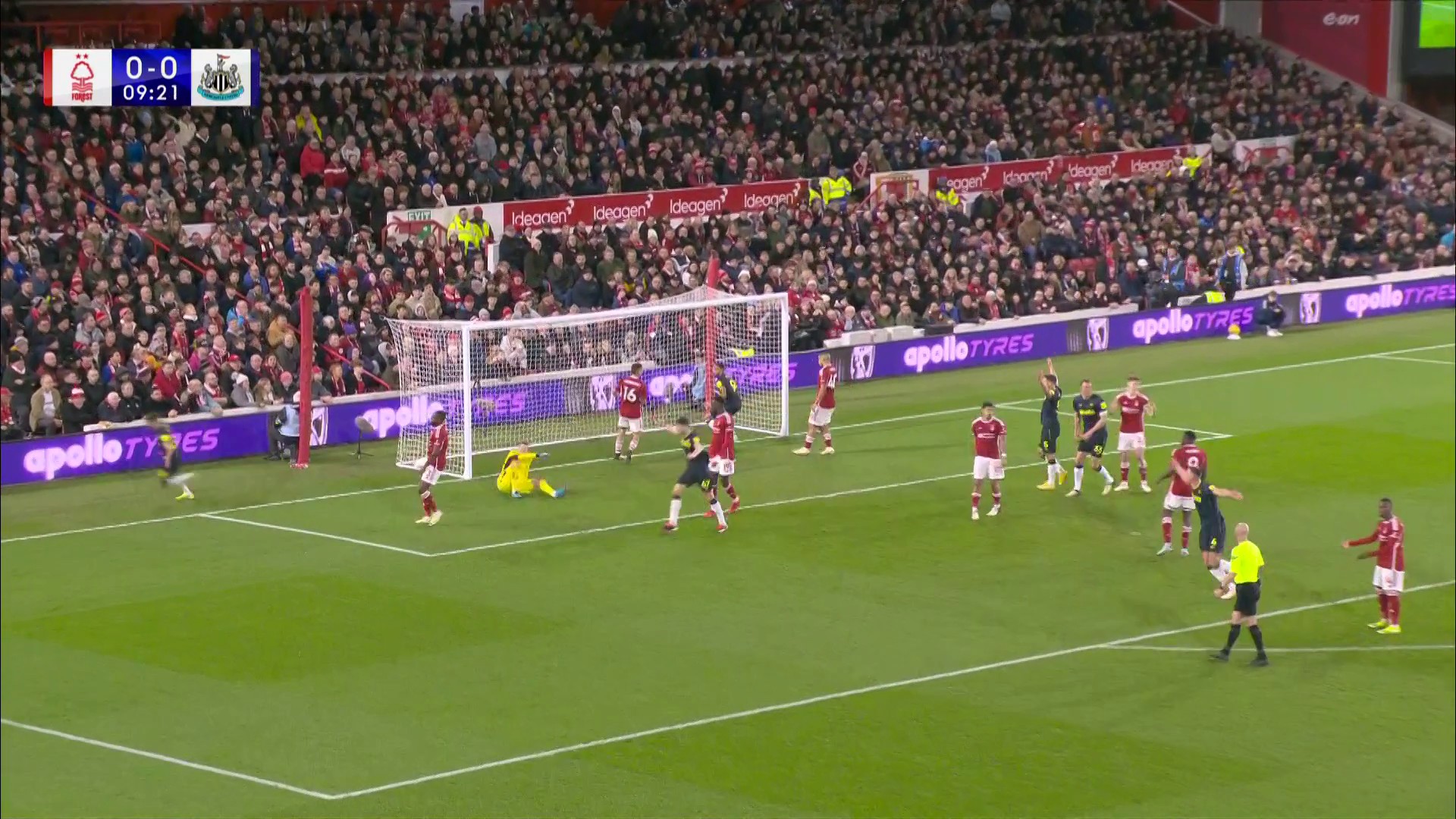 Guimaraes volleys Newcastle in front of Forest