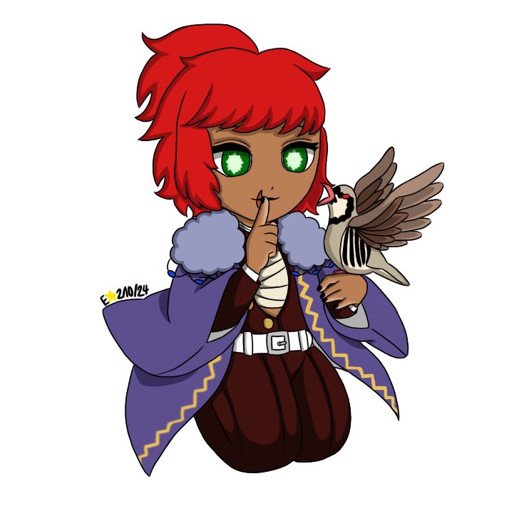 eggstertries's tweet photo. raiden rahemo chibi !!! 🌩️ #knyoc https://t.co/9NkCAw4s7X