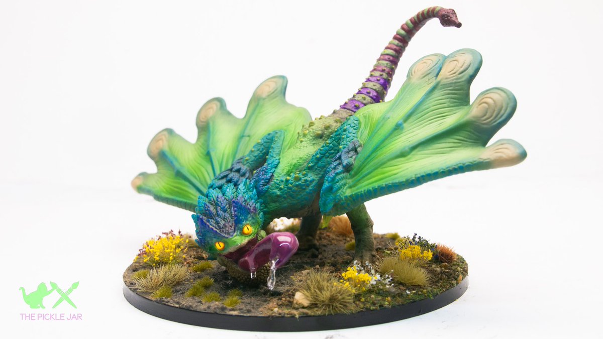 Captain Pickle (@thepicklejar3) on Twitter photo Another Monster finished! I’ve got 2 left from the Wildspire box and then 3 elder dragon expansions. I need my iceborne delivery! <a href="/SteamforgedLtd/">Steamforged Games</a> #MonsterHunterWorld #paintingminiatures #WarhammerCommunity Another Monster finished! I’ve got 2 left from the Wildspire box and then 3 elder dragon expansions. I need my iceborne delivery! <a href="/SteamforgedLtd/">Steamforged Games</a> #MonsterHunterWorld #paintingminiatures #WarhammerCommunity