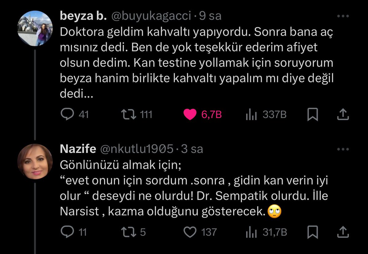 Türk halkının doktorlardan beklentileri bambaşka boyutta ya