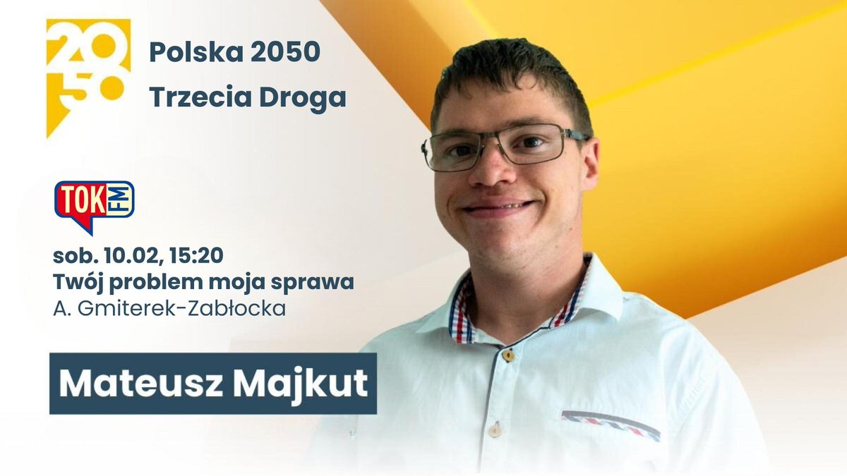 MajkutMateusz's tweet photo. Dziś jest tak, że asystent jest przez 7 od państwa, przez 5 miesięcy musisz sobie radzić sam, a żyć jakoś trzeba. Tak samo jeśli asystent jest chory. Nie powinno tak być, bo osoby uzależnione od wsparcia potrzebują go cały rok. @Radio_TOK_FM @AnnaZabl https://t.co/ErKi2zeMwR