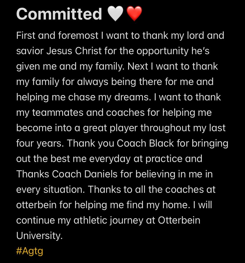 100% committed 🔥 let’s work @CoachKindle @Coach_Cicione @TommyZagorski @CoachAlamo1 @Ott_Football