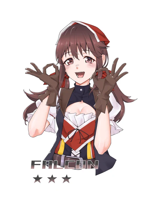 お題箱【ドールズフロントラインのファルコン。もしくはニューラルクラウドのサックダラジャーをよろしくお願いします】 