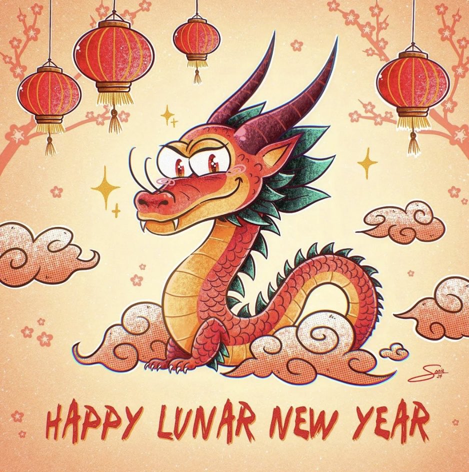Happy Lunar New Year! The Year of the Dragon