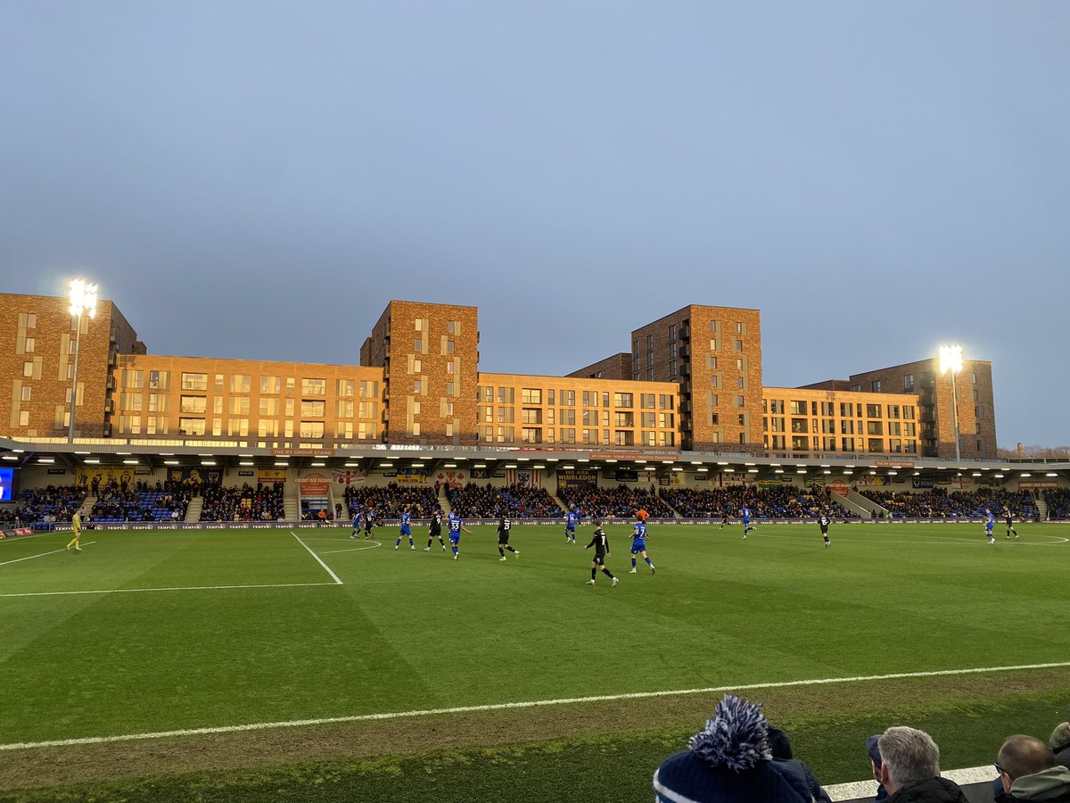 andy_bms's tweet photo. Great afternoon watching @AFCWimbledon beating @BarrowAFC 2-0 in the @EFL https://t.co/2K4l1NC4kK