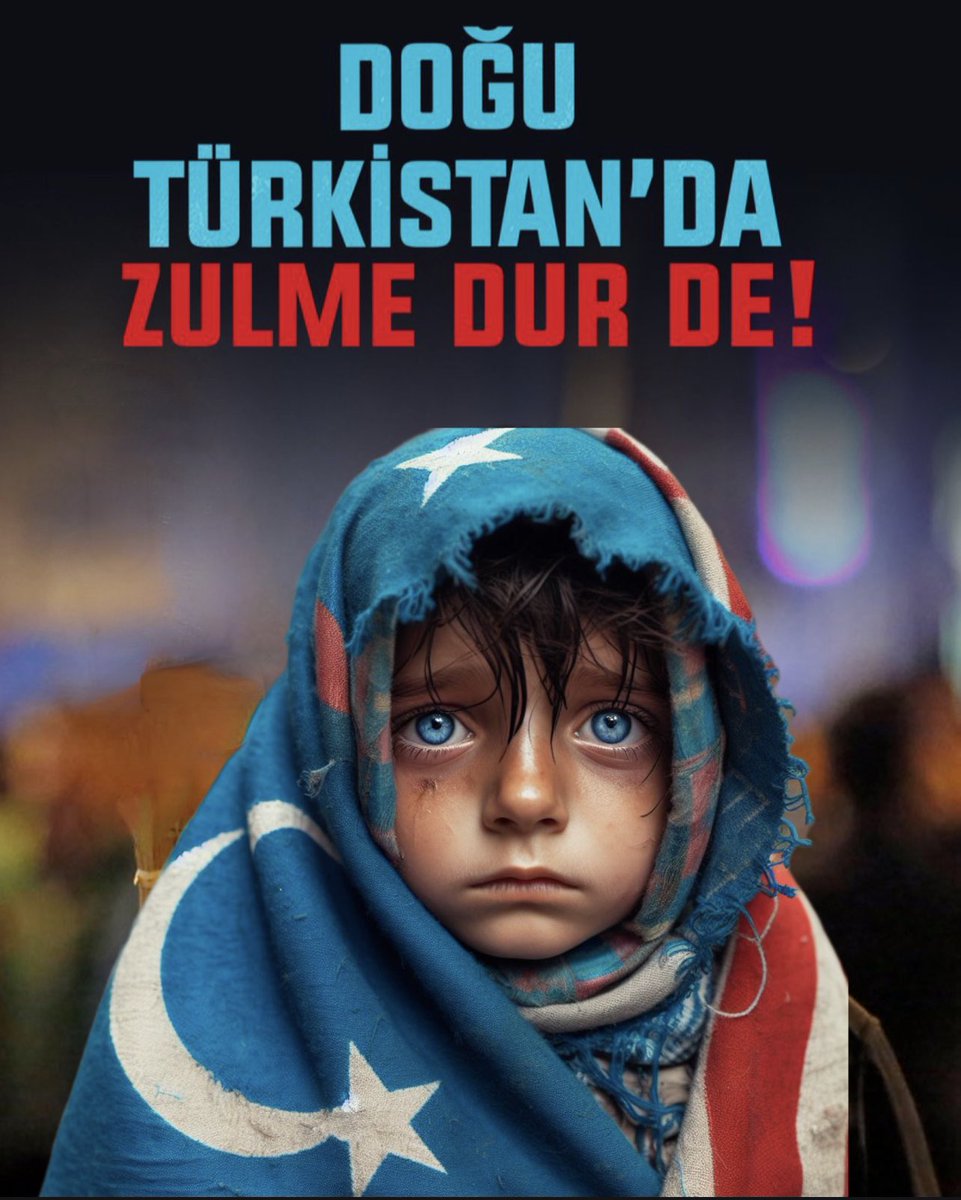 "Bir zulmü engelleyemiyorsanız 
en azından onu herkese duyurun."

 #UyghurGenocide