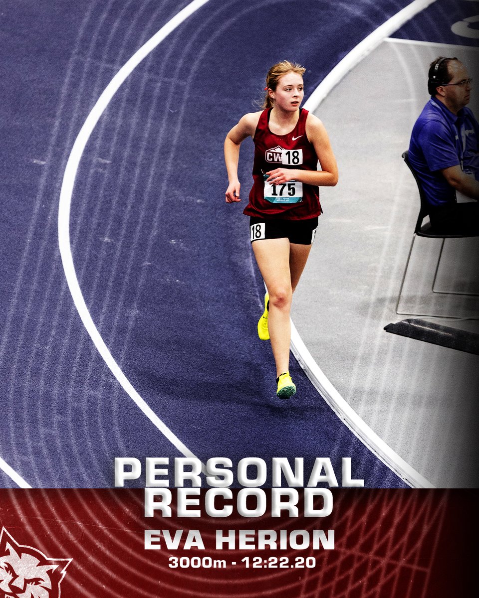 Making moves! 🤟

Eva Herion PRs by 13 seconds in her 2nd indoor meet of the year!