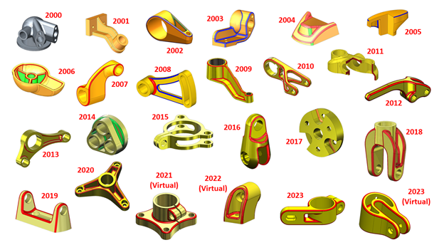 SOLIDWORKS's tweet photo. If you're coming to 3DEXPERIENCE World be sure to check out the Model Mania booth in the Playground.  The challenge will be open to all attendees during the Playground hours on Sunday, Monday and Tuesday.  Read the blog for the full details! https://t.co/wyGJ3FiT0z https://t.co/yEwm9Vng3G